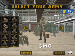 Battle Arena Modern Combat 3D, game for IOS