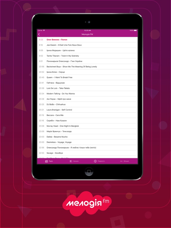 Melodia FM Ukraine screenshot 2