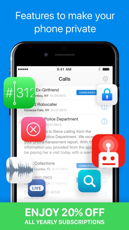 TrapCall: Reveal No Caller ID screenshot-3