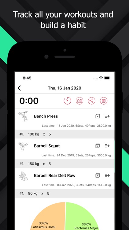 FitnessPal - Gym Workout Log screenshot-3