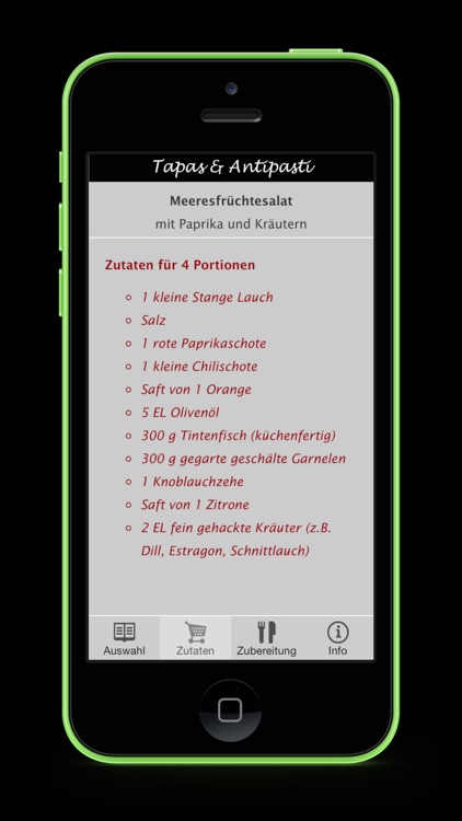 Tapas und Antipasti screenshot-3