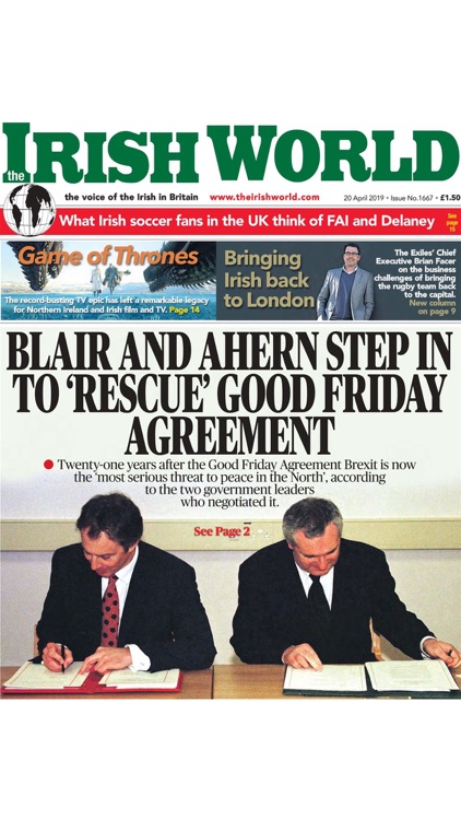 Irish World Newspaper