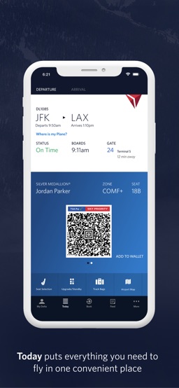 Fly Delta app screenshot