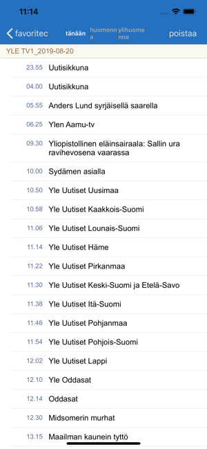 Suomalaiset TV-ohjelmat(圖2)-速報App