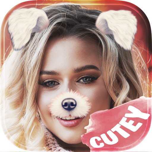 CUTEY: Face Filters Camera App Icon