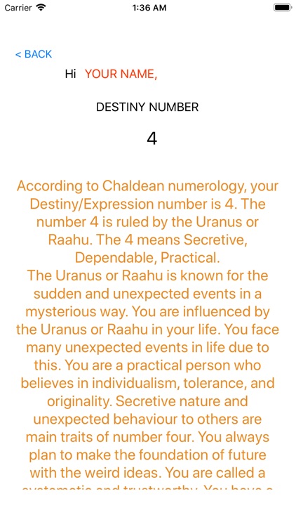 Name Numerology(Astrology) Pro screenshot-3