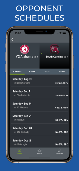 Alabama Football Schedules(圖7)-速報App