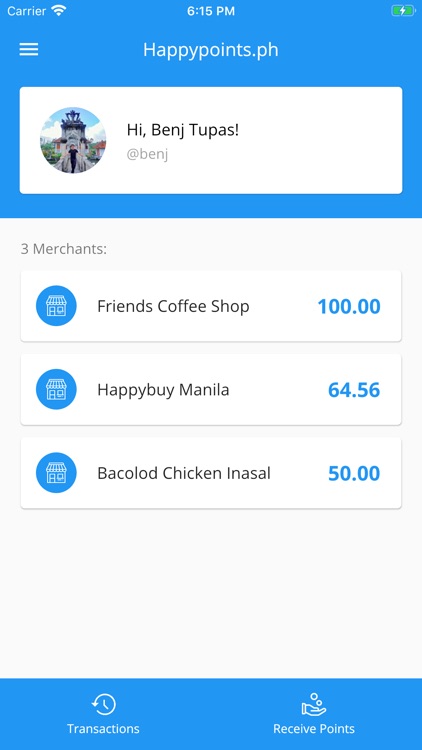 Happypoints Loyalty App