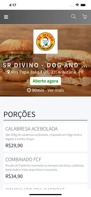 Sr Divino - Dog and Burger