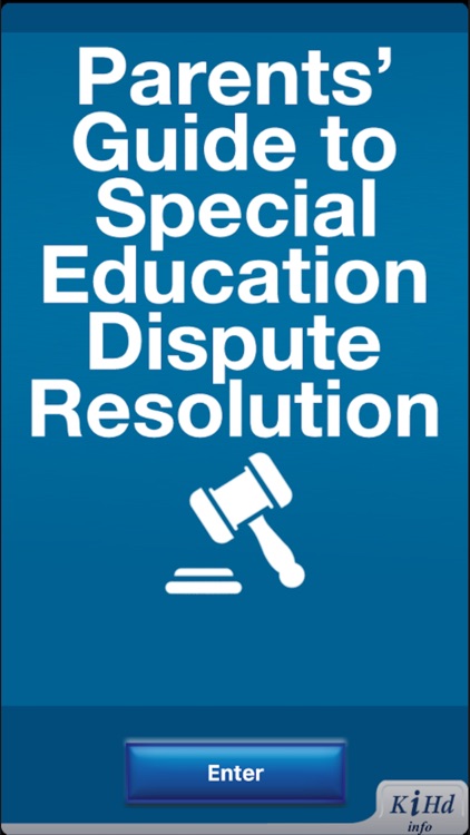 Special Ed Dispute Resolution