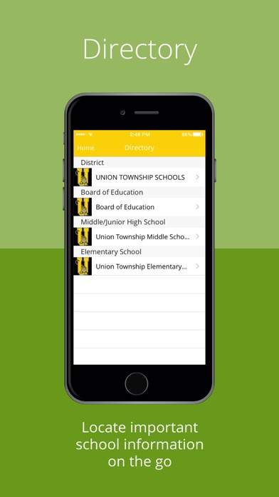 How to cancel & delete Union Township Schools from iphone & ipad 3