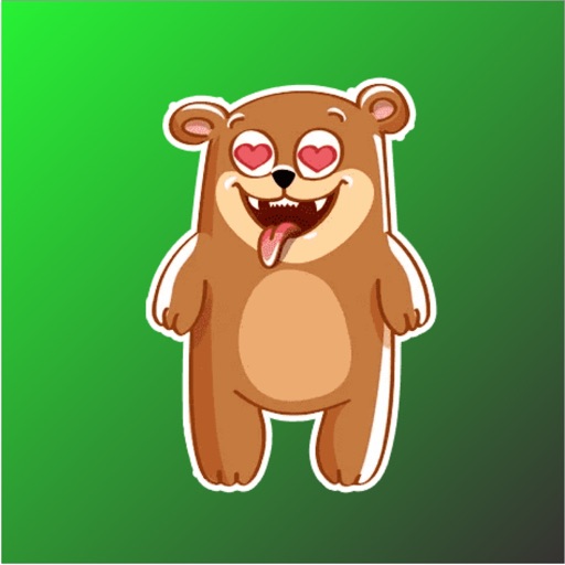 Cute Bear Sticker fc