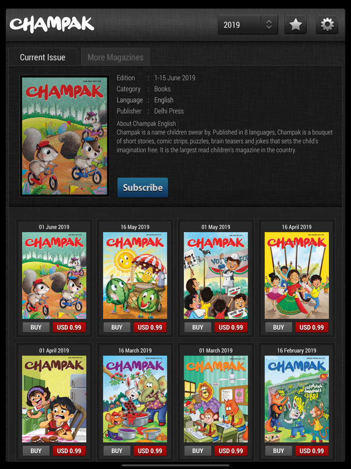 Champak English India Magazine