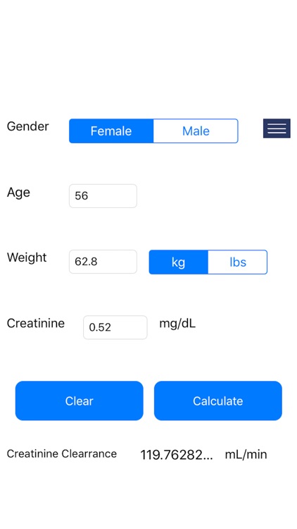 CCr Calculator