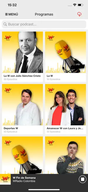 Captura 6 WRadio Colombia para iPhone iphone