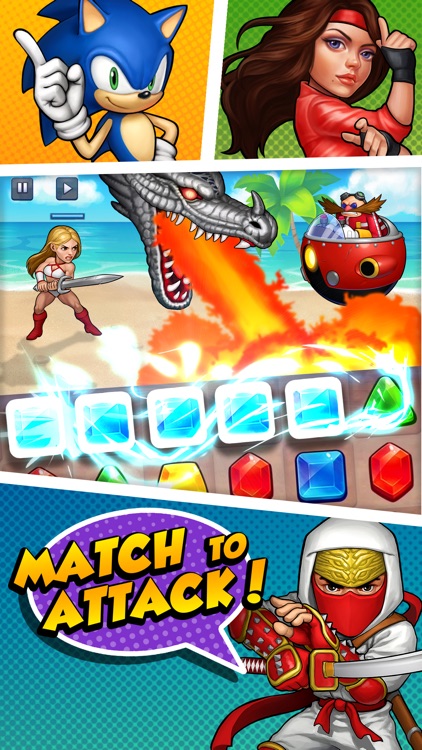 SEGA Heroes: Match 3 RPG Game screenshot-0