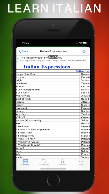 Learn Italian & Speak Italian screenshot-3