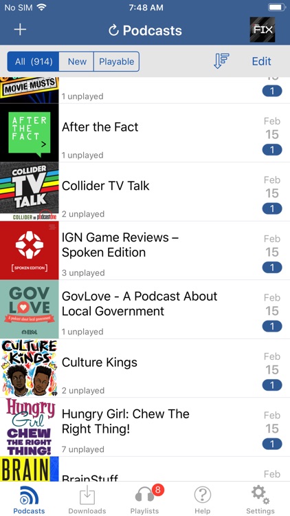 iCatcher! Podcast Player screenshot-0