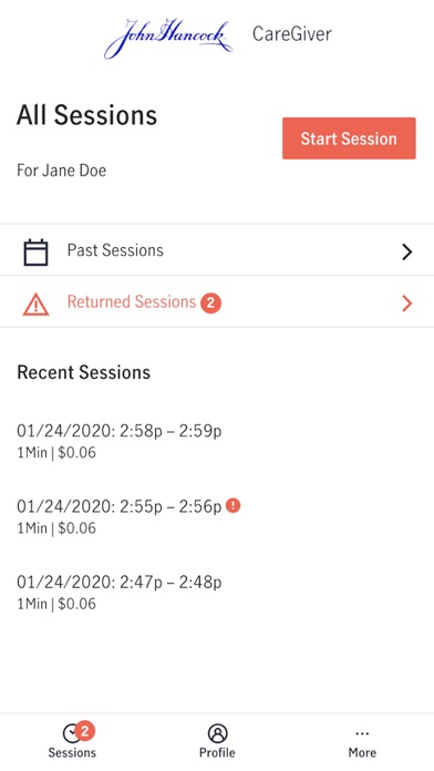 CareGiver by John Hancock screenshot 2