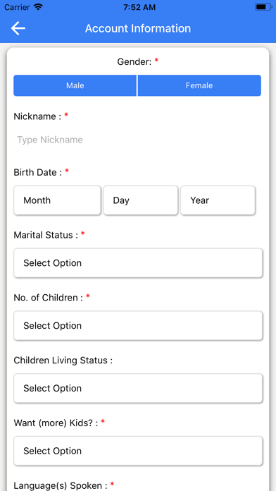 Mawaddah Matrimony screenshot 2