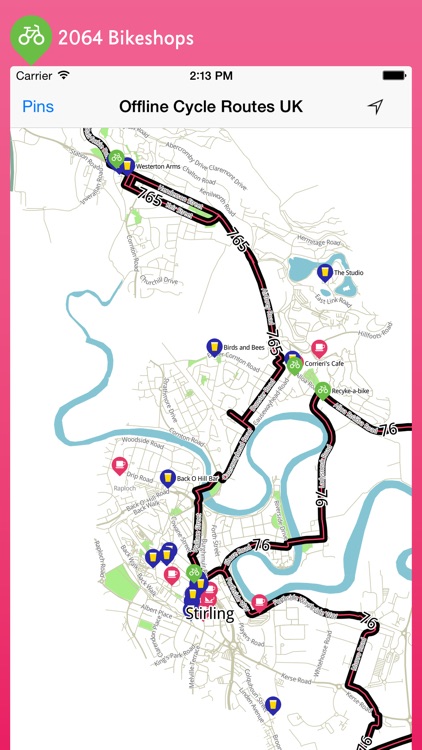 Offline Cycle Routes UK - Maps screenshot-3