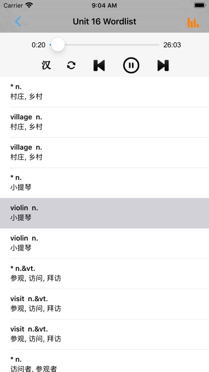 中考英语必备1600词 screenshot-4