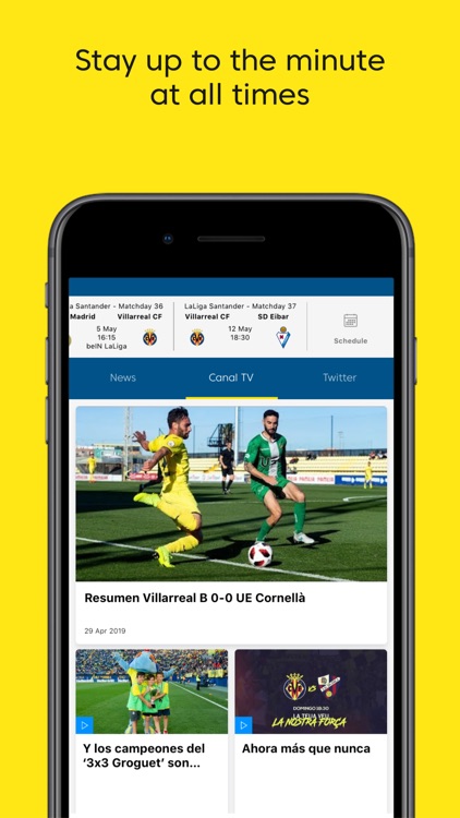 Villarreal CF App Oficial screenshot-4