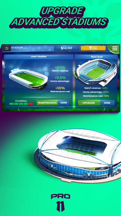 Pro 11 - Soccer Manager Game
