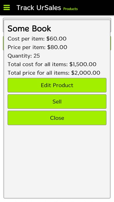 Track Your Sales screenshot 4