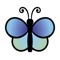 This is a small tool for chatting, there are many vivid butterfly stickers inside, which is very suitable for female friends