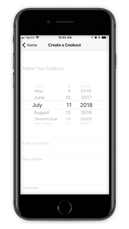 Cookout - A BBQ App