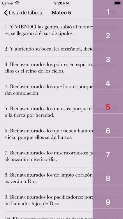 Biblia en Español Audio Libro screenshot-3