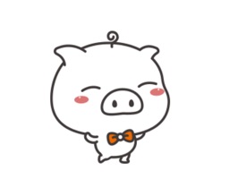 Funny Piggy Animated Stickers