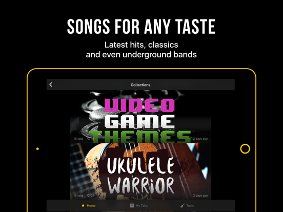 Ultimate Guitar Tabs - largest catalog of songs with guitar and ukulele chords, tabs, lyrics and guitar lessons screenshot