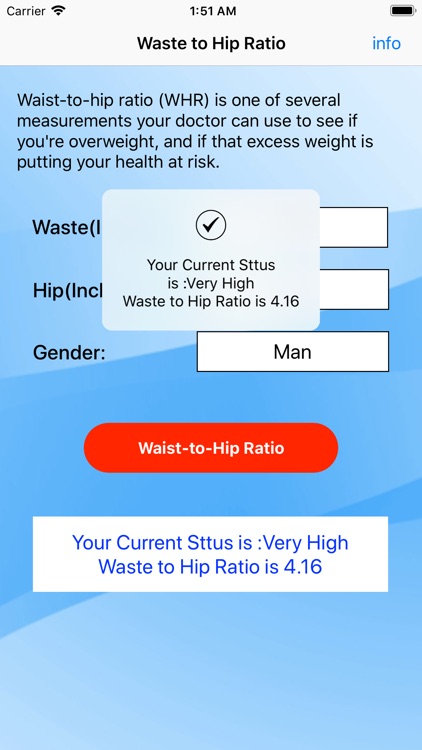 Waist to Hip Ratio screenshot-5