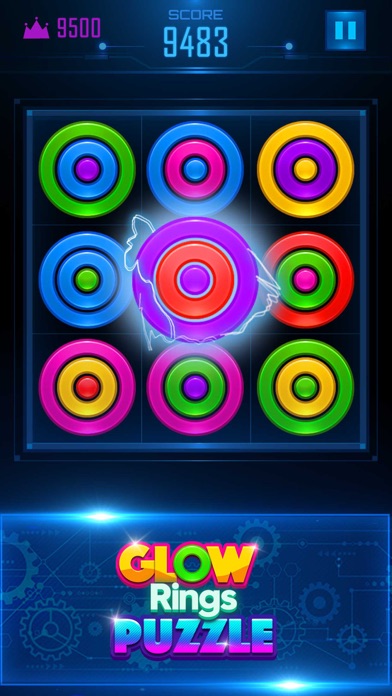 Glow Rings Puzzle Screenshot 6