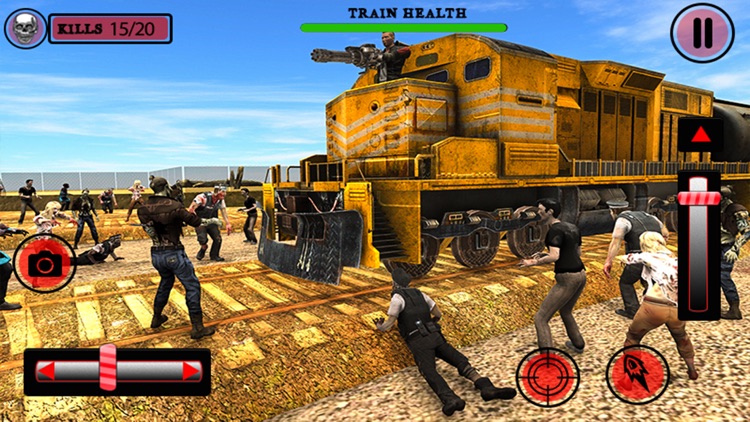 US Army Shooting Train Zombie screenshot-6