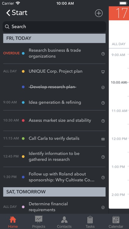 Task Office: to-do, calendar