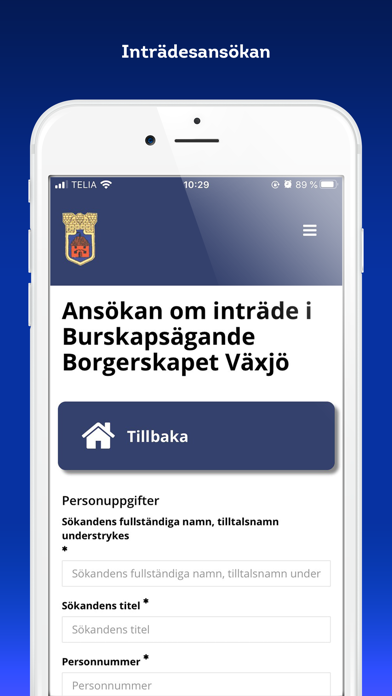 Borgerskapet Växjö screenshot 3