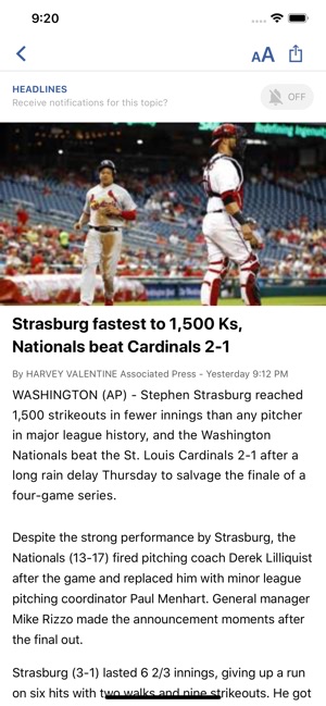 BaseballStL St. Louis Baseball(圖3)-速報App