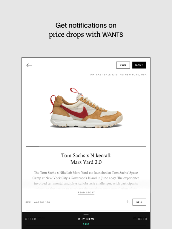 iPad Image of GOAT – Sneakers & Apparel