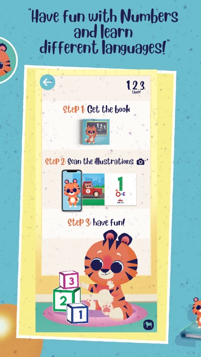 1 2 3 TIGER - Learning Numbers screenshot 3