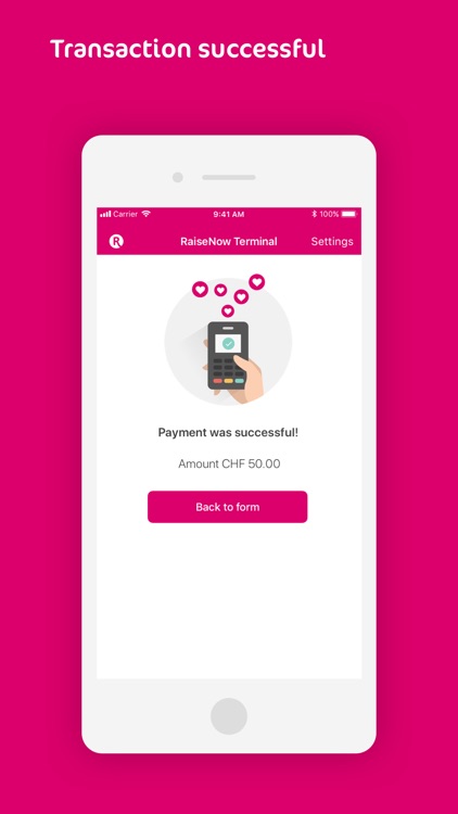 RaiseNow Terminal screenshot-3