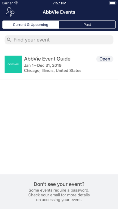 How to cancel & delete AbbVie Events App from iphone & ipad 1