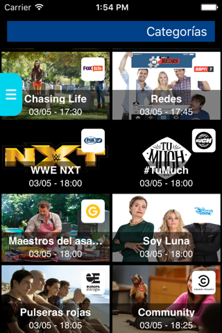 Guía TV Tigo Star for iPhone screenshot 4