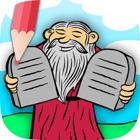 Children's Bible coloring book for kids - Paint drawings of Old and New Testaments