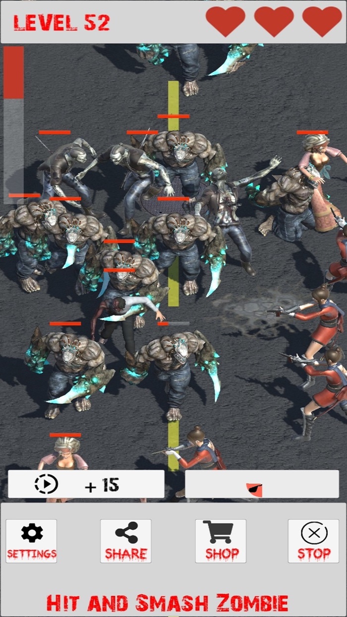 Smash Zombies Hit and Smash