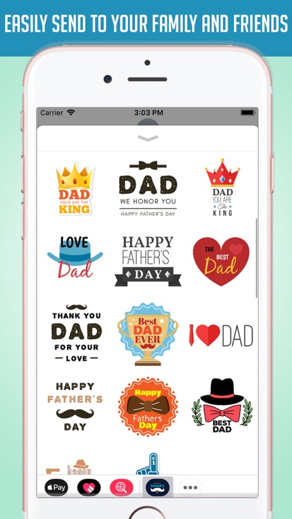 Happy Father's Day Stickers! screenshot-5