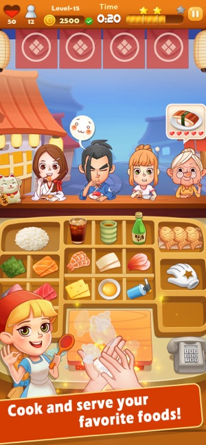 Sushi Master - Cooking story