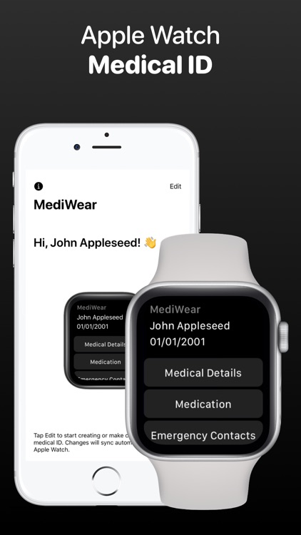 MediWear: Medical ID for Watch